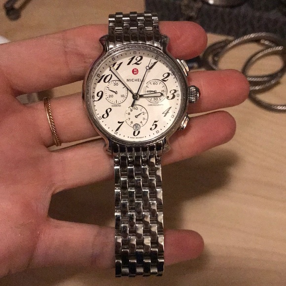 Michele Fluette Diamond Watch MW24A01A1966